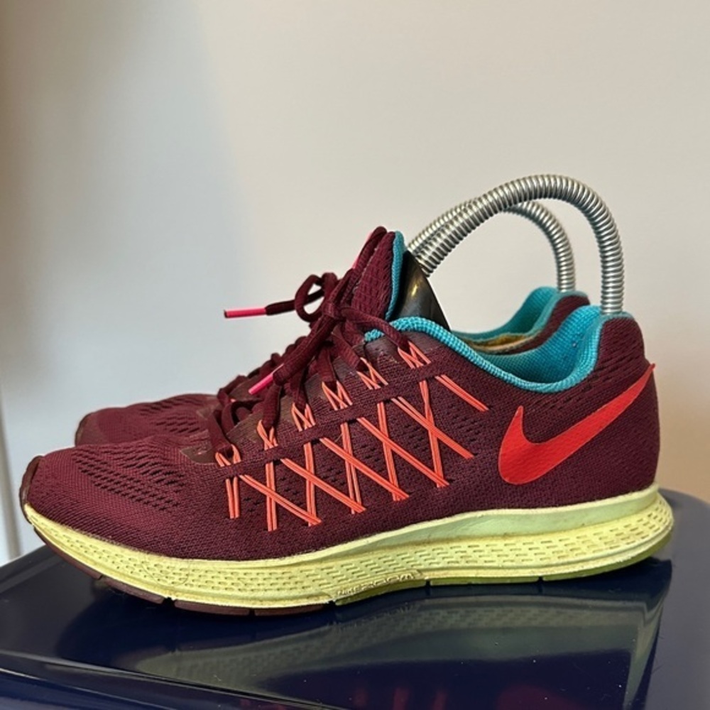 Nike Burgundy and Red Sneakers